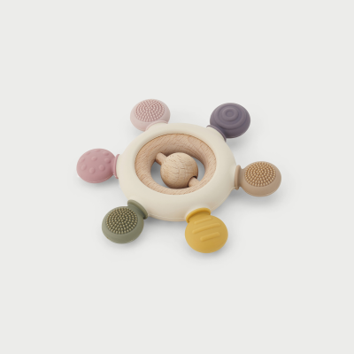 54575 tickit SiliSoft Rattle Teether (Earth)