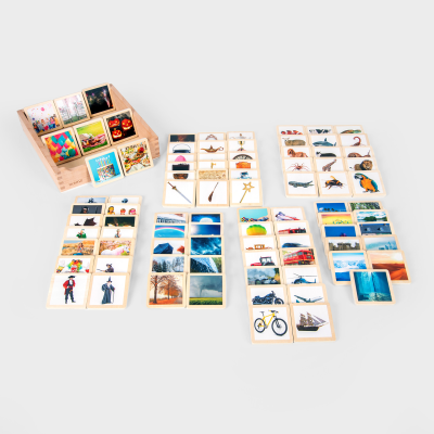 73594 tickit Wooden Story Tiles - Pk90