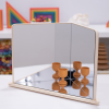 73452 tickit Wooden 4-Way Mirror