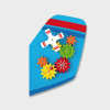 76083 Viga Aeroplane Activity Wall Panels