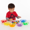 73117 tickit Translucent Colour Sorting Bowls - Pk6