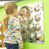 72410 tickit Large 16-Dome Acrylic Mirror Panel - 490mm 