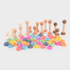 73526 tickit Rainbow Wooden Community People - Pk15 / 75 pieces