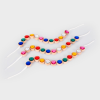 74075 tickit Wooden Lacing Jewels - Pk36 + 3 laces