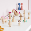 73496 tickit Wooden Enchanted Figures - Pk10
