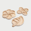 32024 Loose Parts Organic Wooden Trays - Pk3