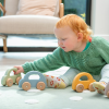 76179 PolarB Wooden Car - Yellow