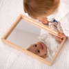 73536 tickit Small Wooden Mirror Tray