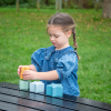 54545 tickit SiliSoft Star Stacking Cups (Neutral) - Pk5