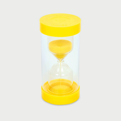 92115 tickit ColourBright Sand Timer - 3 Min. Yellow