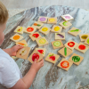73404 tickit Fruit & Vegetable Match - Pk28