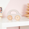 76185 PolarB Wooden Car - Light Brown