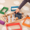 73536 tickit Small Wooden Mirror Tray