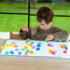 73153 tickit Translucent Colour Spinners - Pk36
