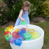 73103 tickit Translucent Colour Jug Set - Pk6