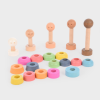 73524 tickit Rainbow Wooden Community People - Pk5 / 25 pieces