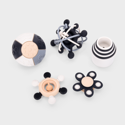 54611 SiliSoft Curiosity Set (Black & White)