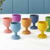 74057 tickit Rainbow Wooden Egg Cups - PK7