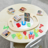 73538 tickit Hand Held Wooden Mirror
