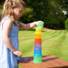 73145 tickit Translucent Colour Stacking Cups - Pk9