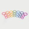 73977 tickit Rainbow Wooden Rings - Pk21