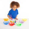 73117 tickit Translucent Colour Sorting Bowls - Pk6