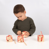 73426 tickit Wooden Lacing Shapes - Pk4