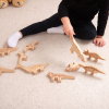 74061 tickit Wooden Dinosaur Blocks - Pk10
