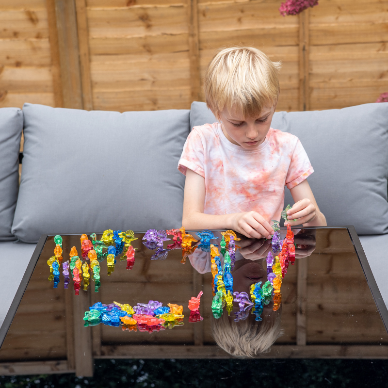 Translucent Colour Dinosaurs - Pk60 | Commotion