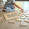 74091 tickit Wooden Jewel Dominoes - Pk28