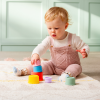 54547 tickit SiliSoft Round Stacking Cups (Rainbow) - Pk7