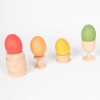 74005 tickit Rainbow Wooden Eggs - Pk7