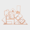 73492 tickit Natural Architect Set - Pk28