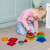 73147 tickit Translucent Colour Pyramid Builder - Pk30