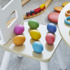 74005 tickit Rainbow Wooden Eggs - Pk7