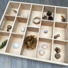 74053 tickit Wooden Sorting Tray - 14 Way