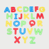 73137 tickit Translucent Letters Uppercase - Pk26