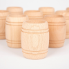 73942 tickit Natural Wooden Barrels - Pk10