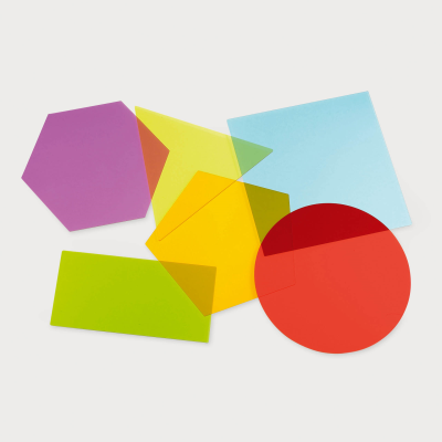 72395 tickit Jumbo Colour Mixing Shapes - Pk6