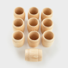 73942 tickit Natural Wooden Barrels - Pk10