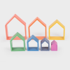 73542 tickit Rainbow Architect Houses - Pk7