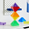73147 tickit Translucent Colour Pyramid Builder - Pk30