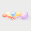 73125 tickit Translucent Colour Measuring Cups - Pk5