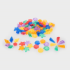 73121 tickit Translucent Colour Shells - Pk72