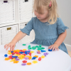 73121 tickit Translucent Colour Shells - Pk72