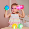 Small Irregular Sensory Flashing Ball Set - Pk4