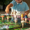 54569 tickit SiliSoft Woodland Mushroom Set (Earth)- Pk12