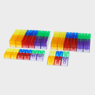 73081 tickit Translucent Module Blocks - Pk90