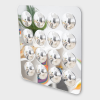 72410 tickit Large 16-Dome Acrylic Mirror Panel - 490mm 