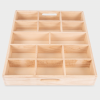 74053 tickit Wooden Sorting Tray - 14 Way